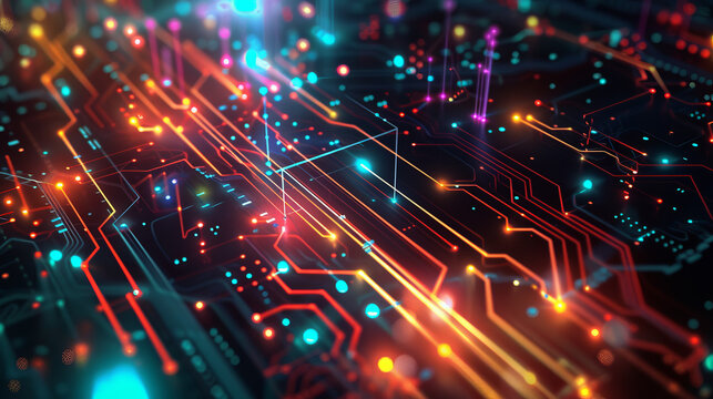 Conceptualize the intersection of quantum mechanics and general relativity in a vector diagram, exploring the idea of quantum gravity. Depict interconnected lines or nodes symbolizing entangled partic