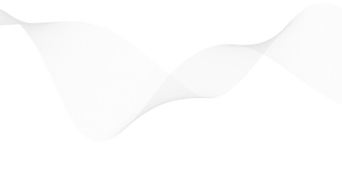 Abstract vector background with grey wavy lines.  Stylized line art background. Vector illustration. 