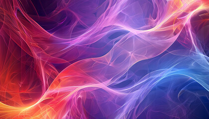 Fototapeta premium Conceptualize the intersection of quantum mechanics and general relativity in a vector diagram, exploring the idea of quantum gravity. Depict interconnected lines or nodes symbolizing entangled partic