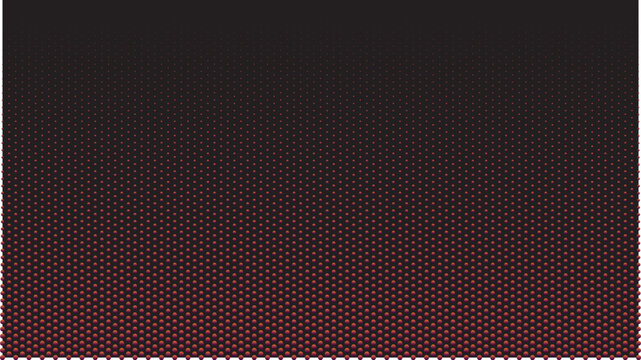 N11_Dot Gradation_Orange Ptn, Black Bkg
