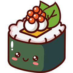 Hosomaki Tamako and Salmon Egg SVG