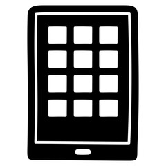 tablet glyph icon