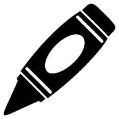 crayon glyph icon