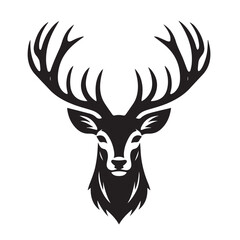 deer silhouette vector