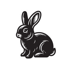 Fototapeta premium illustration of a rabbit