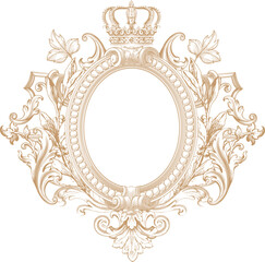 Vintage Frame Graphics Vector Art  Graphics ,Vintage hand drawn frame Royalty, Vintage, Beautiful Flowers, Frame, Royalty,Wedding Crest,