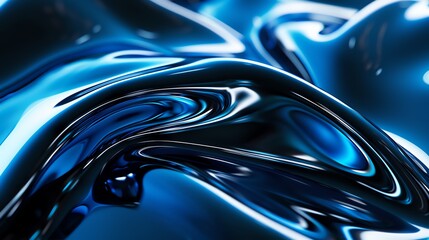 super macro shape organic wallpaper glossy plastic abstract background abstract blue background with water