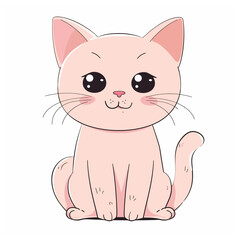 Cat vector illustration image