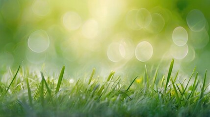 Obraz premium Zen-Like Bokeh Backdrop with Wood Tabletop