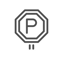 Delivery and world travel related icon outline and linear vector.	
