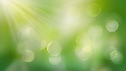 Obraz premium Lush Botanical Marketing Background Template