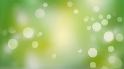 Obraz premium Harmonious Blurred Greenscape for Organic Brands