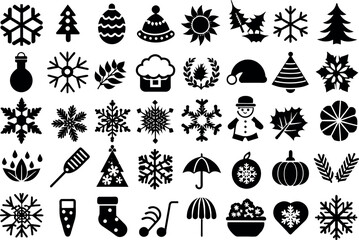Holiday & Seasons related concept editable stroke outline icons isolated on white background flat vector illustration