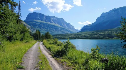 asper National Park in Alberta Canada