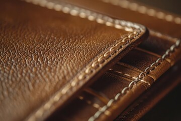 A closeup of a hightech wallet showing an empty balance with ample copy space