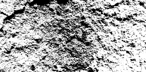 Black and white Dust overlay distress grungy effect paint. Black and white grunge seamless texture. Dust and scratches grain texture on white and black background.	