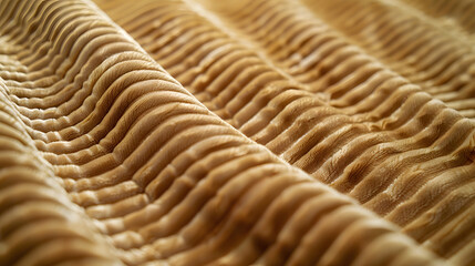 Texture background of velours khaki fabric Upholstery velveteen texture fabric corduroy furniture textile material design interior decor Ridge fabric texture close up backdrop wallpape : Generative AI