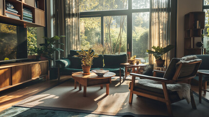 A magnificent living room