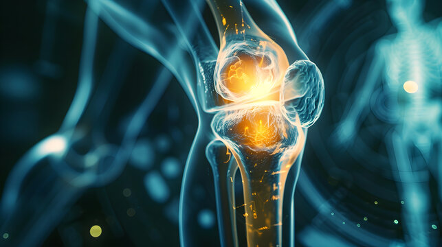 Resson&acirc;ncia Magn&eacute;tica do Joelho com Fratura e Inflama&ccedil;&atilde;o