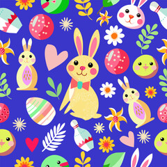 How about an Easter theme with cute bunny shapes, colorful eggs, and a lovely background?