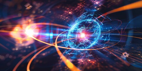 Obraz premium the physics of electron phonon interactions