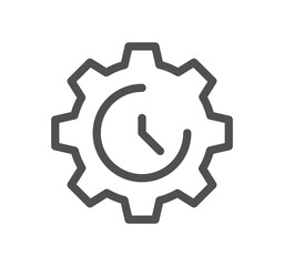 Core values related icon outline and linear vector.	
