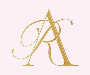 RA, AR , logo RA  ,Letter RA  ,monogram RA 