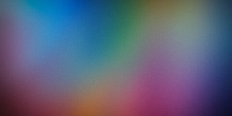 Multicolored gradient background with smooth transitions of blue, green, purple, and red hues. Perfect for adding a vibrant and dynamic visual effect to your designs and digital artworks