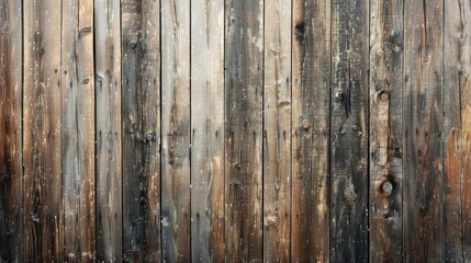Naklejka premium Aged wooden background with vertical lines and space for text