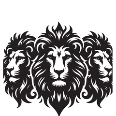 lion head mascot