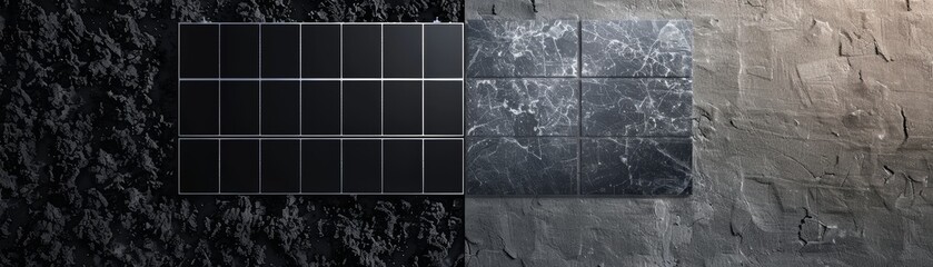 Obraz premium Abstract textured background with dark and light gray tones.