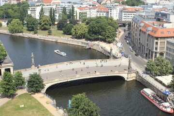 Spring Symphony over Friedrichsbrücke: A View from Berliner Dom © Gregorio Corral