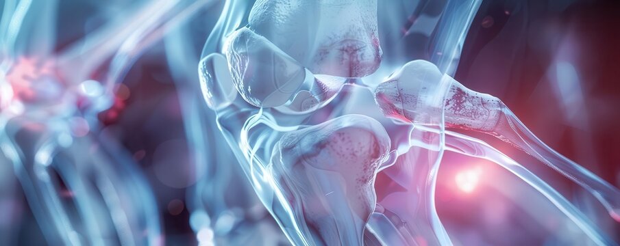 A visually striking representation of the precision and expertise required in orthopedic procedures