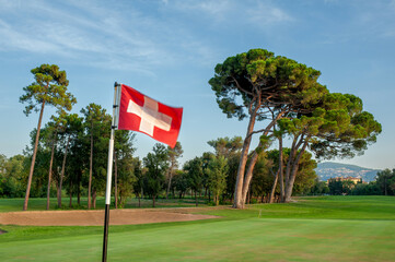 Drapeau Parcours de Golf