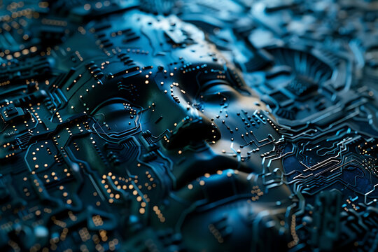 Language model of artificial intelligence with chips.