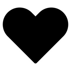 love  glyph  icon vector illustration isolated on white background