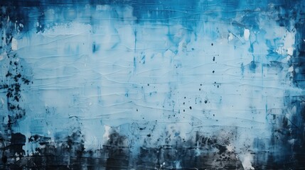 Fototapeta premium Abstract Blue and Grey Painting