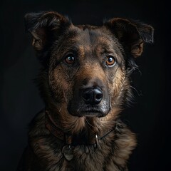 portrait of a dog