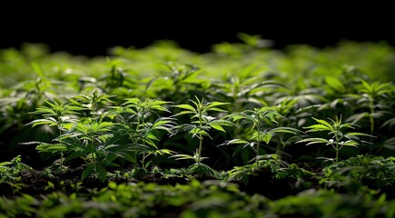 close up of green grass