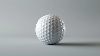 A minimalist representation of a Pinnacle Rush golf ball, using simple lines and shapes to convey its essential form,