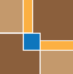 Obraz premium 7 photo collage template. vector illustration, new collections