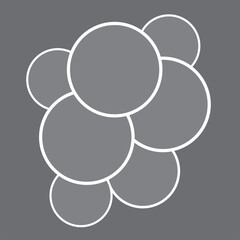 7 photo collage template. vector illustration, new collections