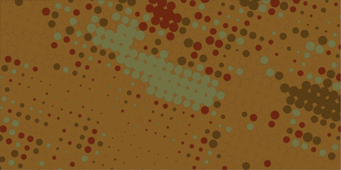 Vector abstract blue background frame of geometric shapes. Circular ornament. Pattern of dots, particles, molecules, fragments. Poster for technology, medicine, presentations, business.