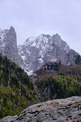 Obraz premium Mountains in National Park Prokletije, Montenegro
