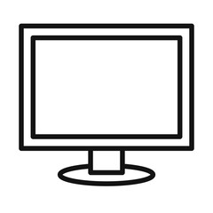 Computer Screen Icon Perfect for Work and Entertainment