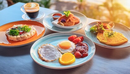 Global Breakfast Plates- Illustrate breakfast plates from different cultures.