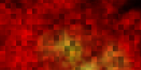 Dark Orange vector texture in rectangular style.