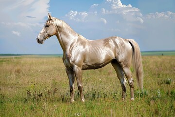Obraz premium exotic akhal teke