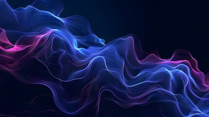 Obraz premium abstract background with smoke waves