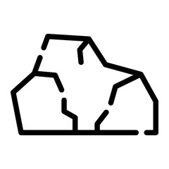 rock line icon